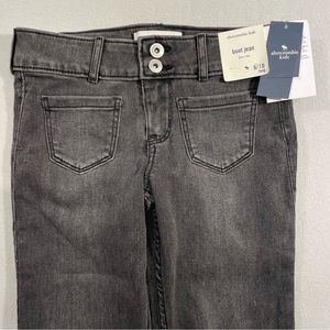 Abercrombie Kids Low Rise Boot Jeans Size 9/10 Long NWT!